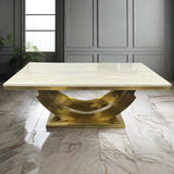 Modern-Cream-Marble-Rectangular-DIning-Table-With-Gold-Base