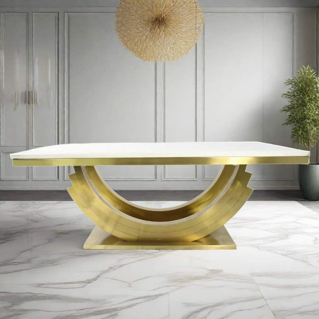 Modern-Cream-Marble-Rectangular-DIning-Table-With-Gold-Base