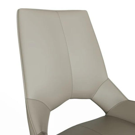 Modern-Cream-PU-Leather-Swivel-Dining-Chair-Metal-Legs-Set-of-2