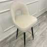 Modern-Cream-Velvet-Bar-Stool-Black-Metal-Legs-Gold-Tipped