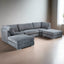 Modern-Dark-Grey-5-Seater-Fabric-U-Shaped-Sofa-With-2-Ottomans-335cm