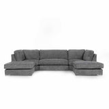 Modern-Dark-Grey-5-Seater-Fabric-U-Shaped-Sofa-With-2-Ottomans-335cm