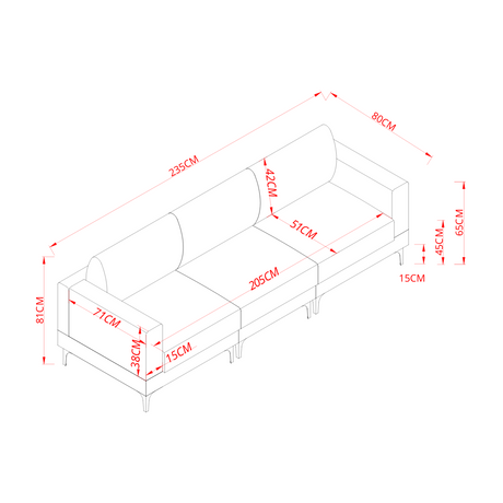 Modern-Dark-Grey-Fabric-3-Seater-Sofa-200cm