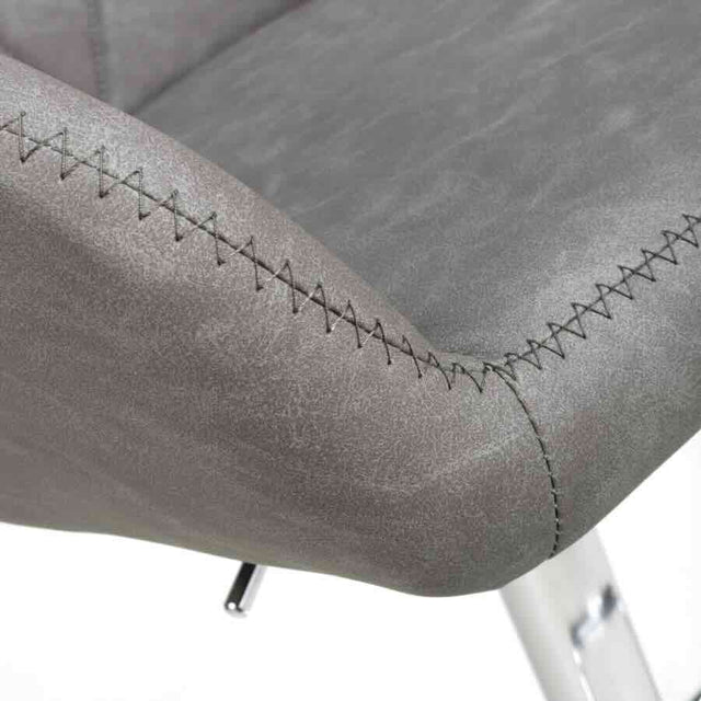 Modern-Dark-Grey-Faux-Leather-Adjustable-Bar-Stool-With-Diamond-Stitching-_-Stainless-Steel-Base-Set-of-2