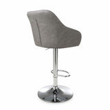 Modern-Dark-Grey-Faux-Leather-Adjustable-Bar-Stool-With-Diamond-Stitching-_-Stainless-Steel-Base-Set-of-2