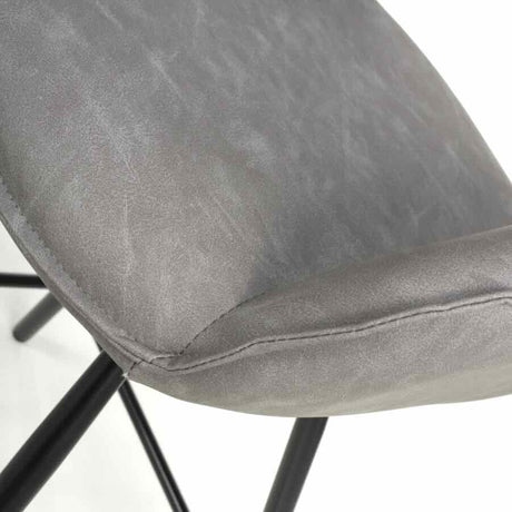 Modern-Dark-Grey-Faux-Leather-Open-Back-Bar-Stool-With-Black-Metal-Legs-Set-of-2