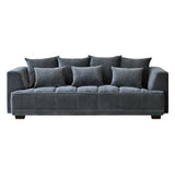 Modern-Dark-Grey-Velvet-2-and-3-Seater-Sofa-Set