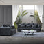 Modern-Dark-Grey-Velvet-2-and-3-Seater-Sofa-Set