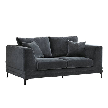 Modern-Dark-Grey-Velvet-3-4-Seater-Sofa