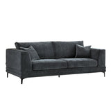 Modern-Dark-Grey-Velvet-3-4-Seater-Sofa