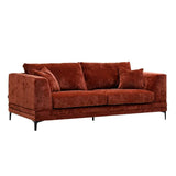 Modern-Dark-Red-Velvet-3-4-Seater-Sofa