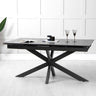 Odessa Modern 10 Seater Rectangular Grey Stone Extending Dining Table 160cm-240cm