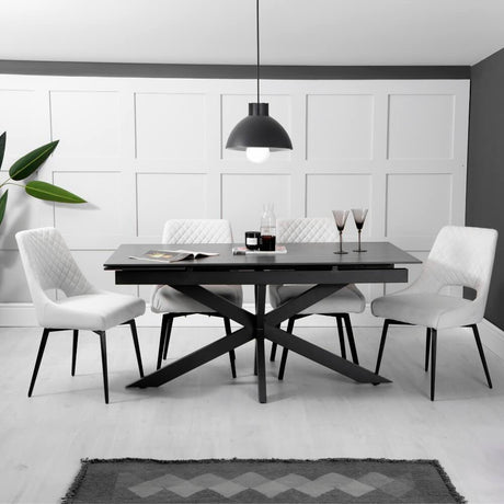 Modern-Extending-10-Seater-Grey-Sintered-Stone-Dining-Table-Set-With-White-Velvet-Dining-Chairs