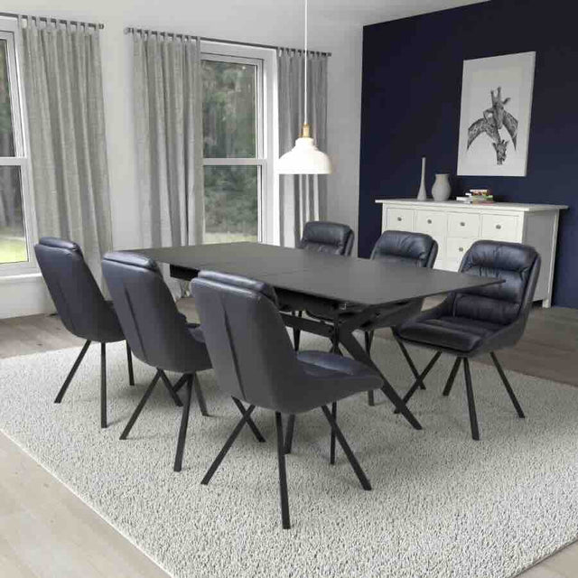 Modern-Extending-Rectangular-Black-Stone-Dining-Table-And-6-Blue-Leather-Padded-Dining-Chairs-Kitchen-Table-Set-140cm-180cm