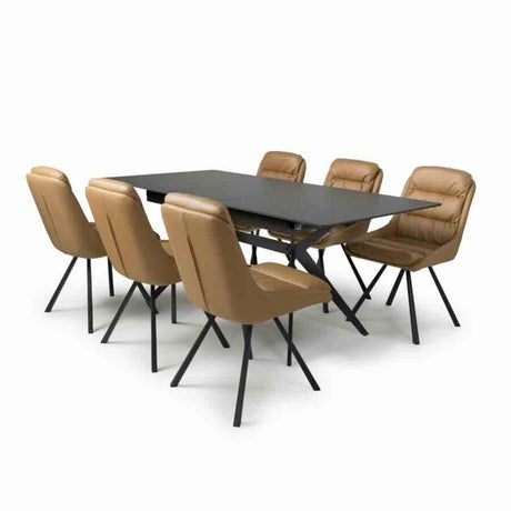 Modern-Extending-Rectangular-Black-Stone-Dining-Table-And-6-Brown-Leather-Padded-Dining-Chairs-Kitchen-Table-Set-140cm-180cm