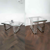 Modern-Glass-Coffee-Table-_-Side-Table-Set-With-Metal-Striated-Base