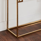 Modern-Glass-Rectangular-Hallway-Console-Table-Gold-Metal-Frame-120cm