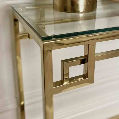 Modern-Glass-Rectangular-Hallway-Console-Table-Gold-Metal-Frame-120cm