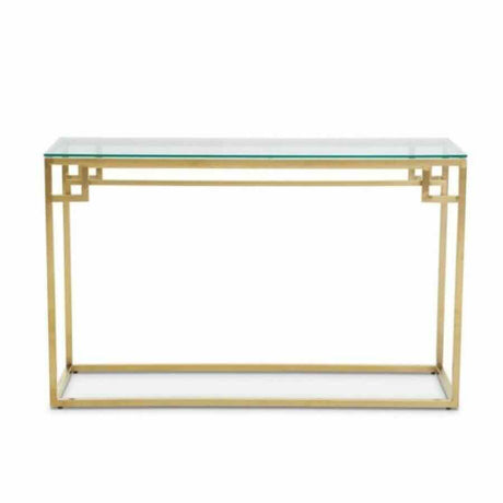 Modern-Glass-Rectangular-Hallway-Console-Table-Gold-Metal-Frame-120cm