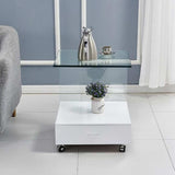 Modern-Glass-Side-Table-With-Drawer-_-White-Gloss-Finish-With-Wheels