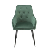 Modern-Green-Velvet-Buttoned-Back-Dining-Chair-With-Black-Metal-Legs