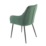 Modern-Green-Velvet-Buttoned-Back-Dining-Chair-With-Black-Metal