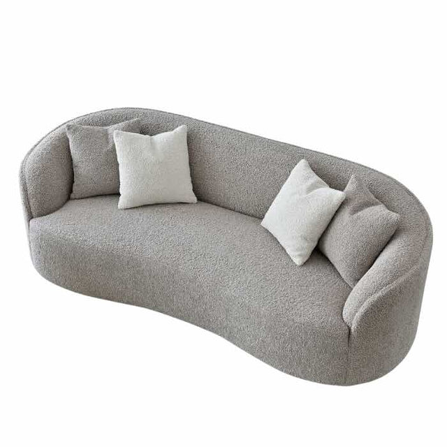 Modern-Grey-Boucle-3-Seater-Minimalist-Sofa-220cm