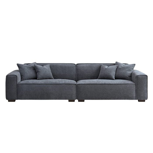 Modern-Grey-Boucle-4-Seater-Sofa-With-Ottoman