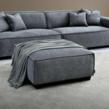 Modern-Grey-Boucle-4-Seater-Sofa-With-Ottoman