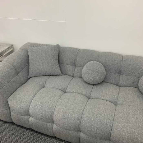 Modern-Grey-Boucle-Corner-Sofa-Bubble-Style