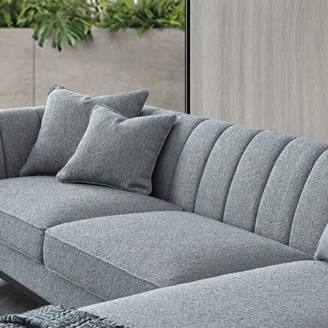 Modern-Grey-Boucle-Corner-Sofa-Right-Hand