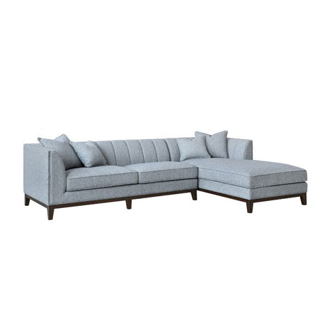 Modern-Grey-Boucle-Corner-Sofa-Right-Hand