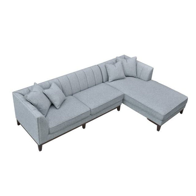 Modern-Grey-Boucle-Corner-Sofa-Right-Hand