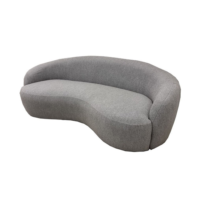 Modern-Grey-Boucle-Curved-Sofa-With-Boucle-Pillows-230cm