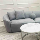 Modern-Grey-Boucle-Curved-Sofa-With-Boucle-Pillows-340cm