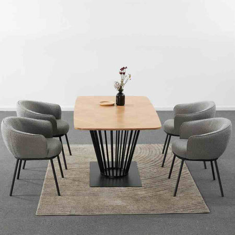 Modern-Grey-Boucle-Dining-Chair-Black-Metal-Legs-Set-of-2