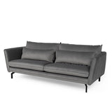 Modern-Grey-Fabric-3-Seater-Standard-Sofa-With-Black-Metal-Legs-240cm