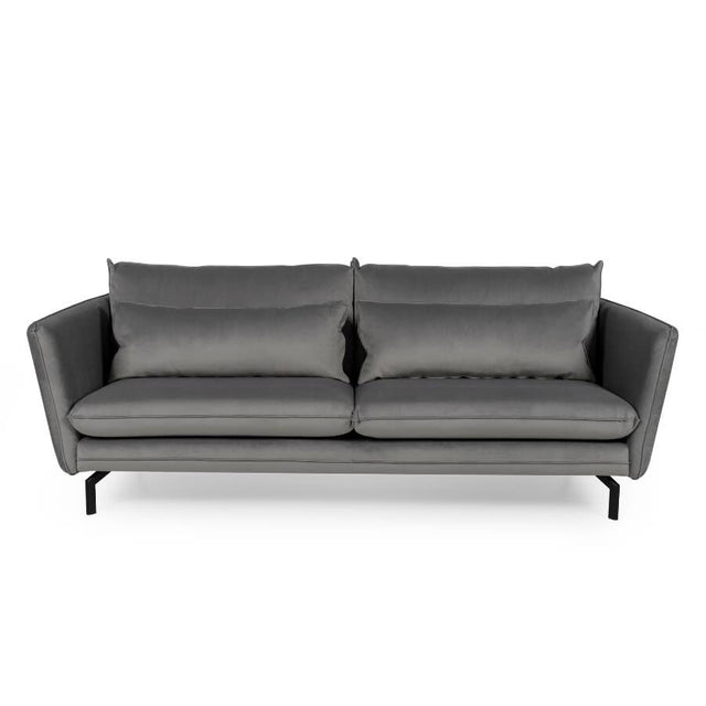 Modern-Grey-Fabric-3-Seater-Standard-Sofa-With-Black-Metal-Legs-240cm