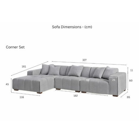 Modern-Grey-Fabric-Corner-Sofa-Block-Stitched-Left-Hand