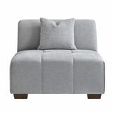 Modern-Grey-Fabric-Corner-Sofa-Block-Stitched-Left-Hand