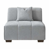 Modern-Grey-Fabric-Corner-Sofa-Block-Stitched-Right-Hand-With-Footstool