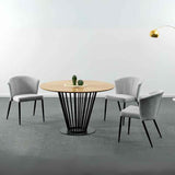 Modern-Grey-Fabric-Curved-Back-Dining-Chair-Black-Metal-Legs-Set-of-4