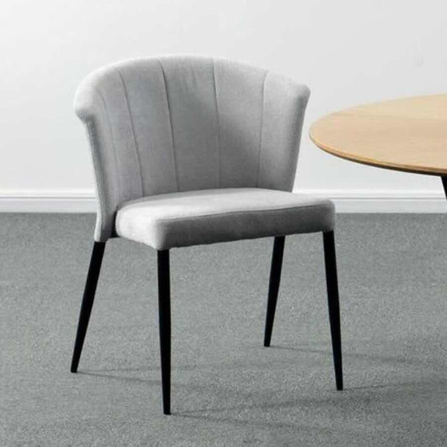 Modern-Grey-Fabric-Curved-Back-Dining-Chair-Black-Metal-Legs