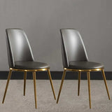 Modern-Grey-Faux-Leather-Dining-Chair-With-Gold-Frame-_-Legs-Set-of-2