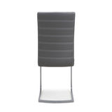 Modern-Grey-Leather-Cantilever-Dining-Chair-Horizontal-Stitching-Metal-Legs