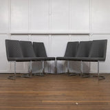 Modern-Grey-Leather-Cantilever-Dining-Chair-Arrow-Stitching-Set-of-2