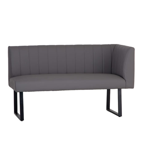 Modern-Grey-Leather-Dining-Bench-With-Back-7