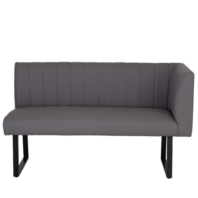 Modern-Grey-Leather-Dining-Bench-With-Back-7