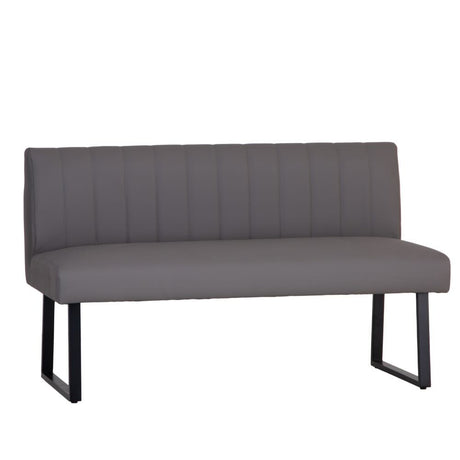 Modern-Grey-Leather-Dining-Bench-With-Back-7