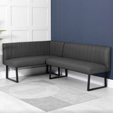 Modern-Grey-Leather-Dining-Bench-With-Back-7